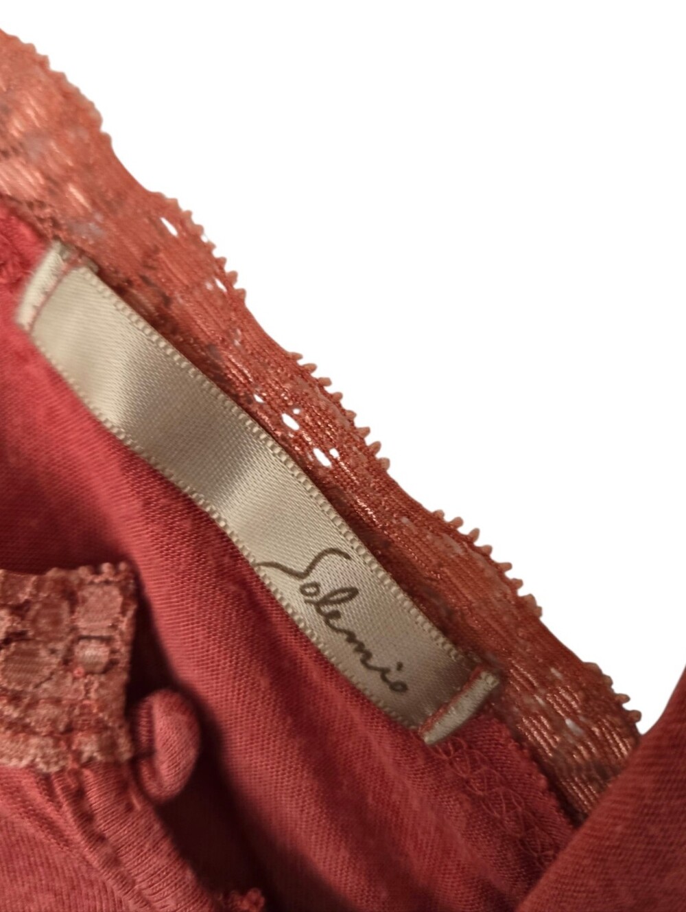 ✨ SOLEMIO BOHO LACE RACERBACK CAMI TANK ✨ - Picture 4 of 4
